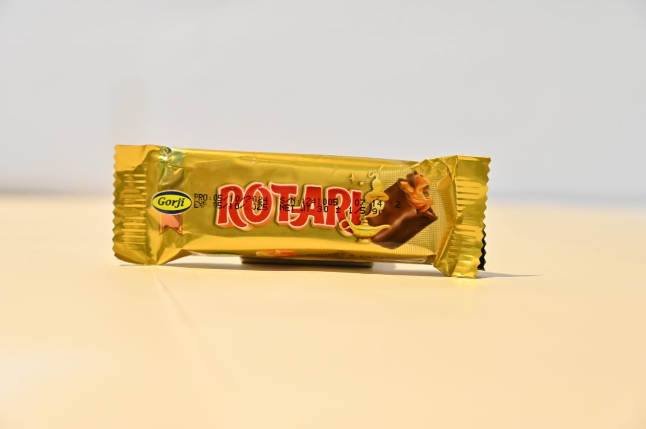 GORJI ROTARI NOUGAT CARAMEL MILK CHOCOLATE 30G