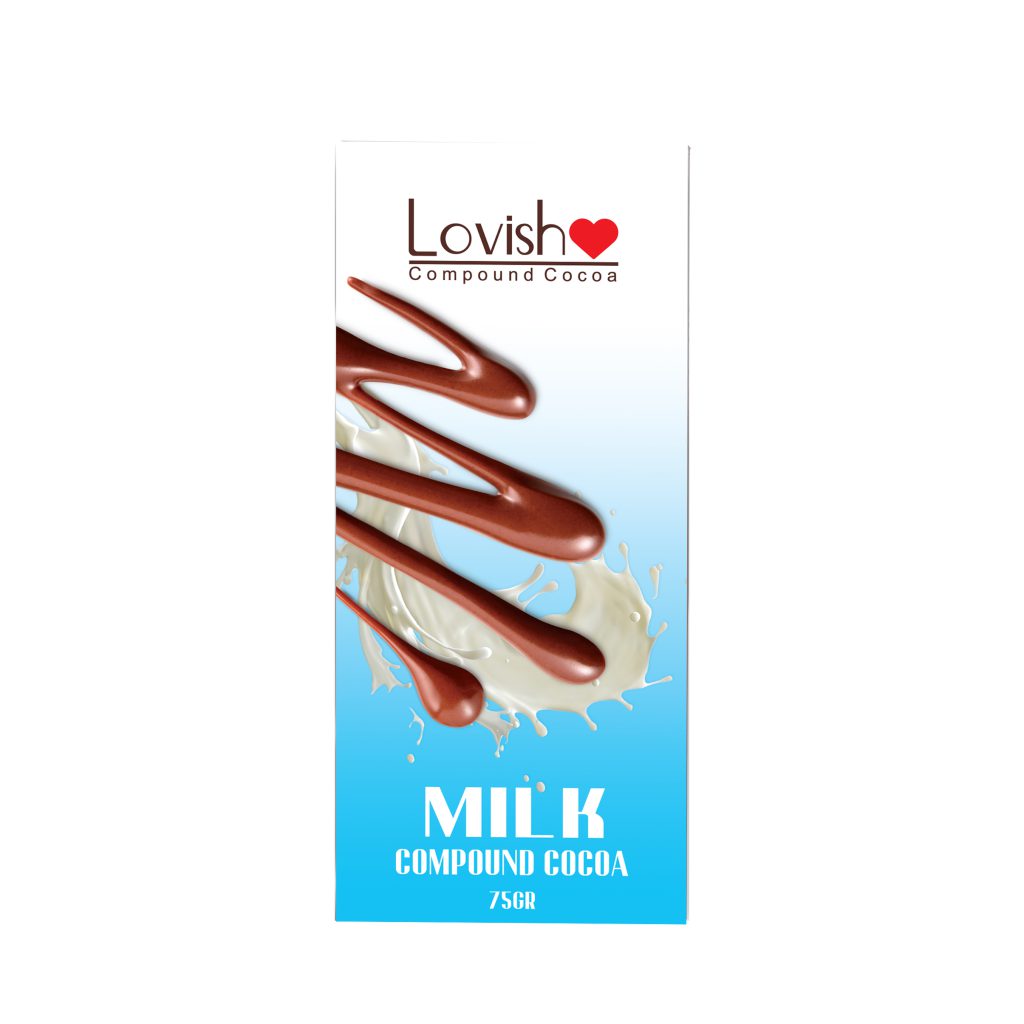 Lovish cocoa Compound Chocolate  75 g