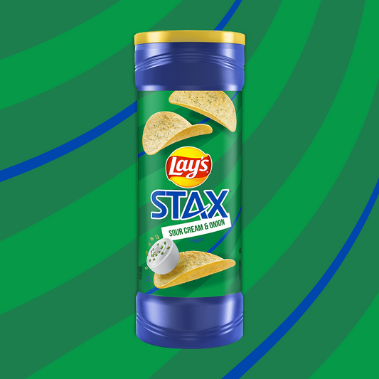 Lays Potato Crisps ( Sour Cream and Onion Flavor )