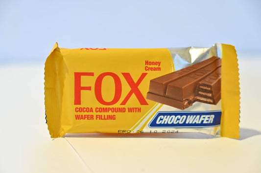 Fox Chocolate Cocoa Compound with Wafer (Honey Cream Filling) 3 Finger