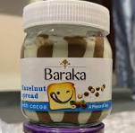 Baraka chocolate spread 330g ( Hazelnut )