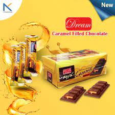 Dream Caramel Chocolate with Caramel Filling (2 Fingers)